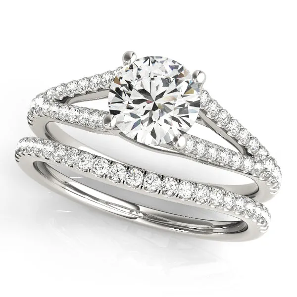 Marnie Split-shank Diamond Engagement Ring