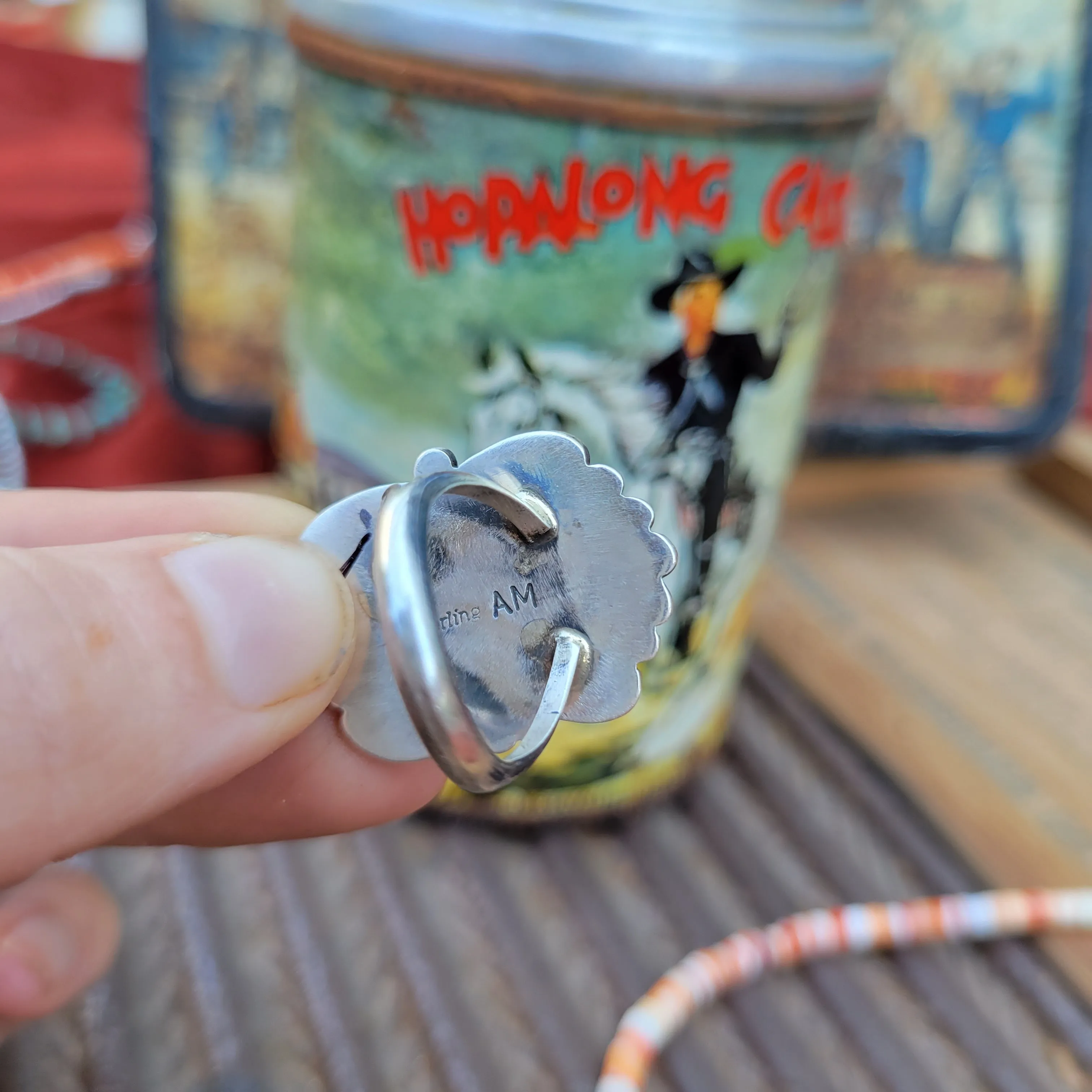Martinez Orange Spiny Rings