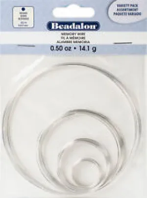 Memory Wire Combo Pack .62mm .5oz