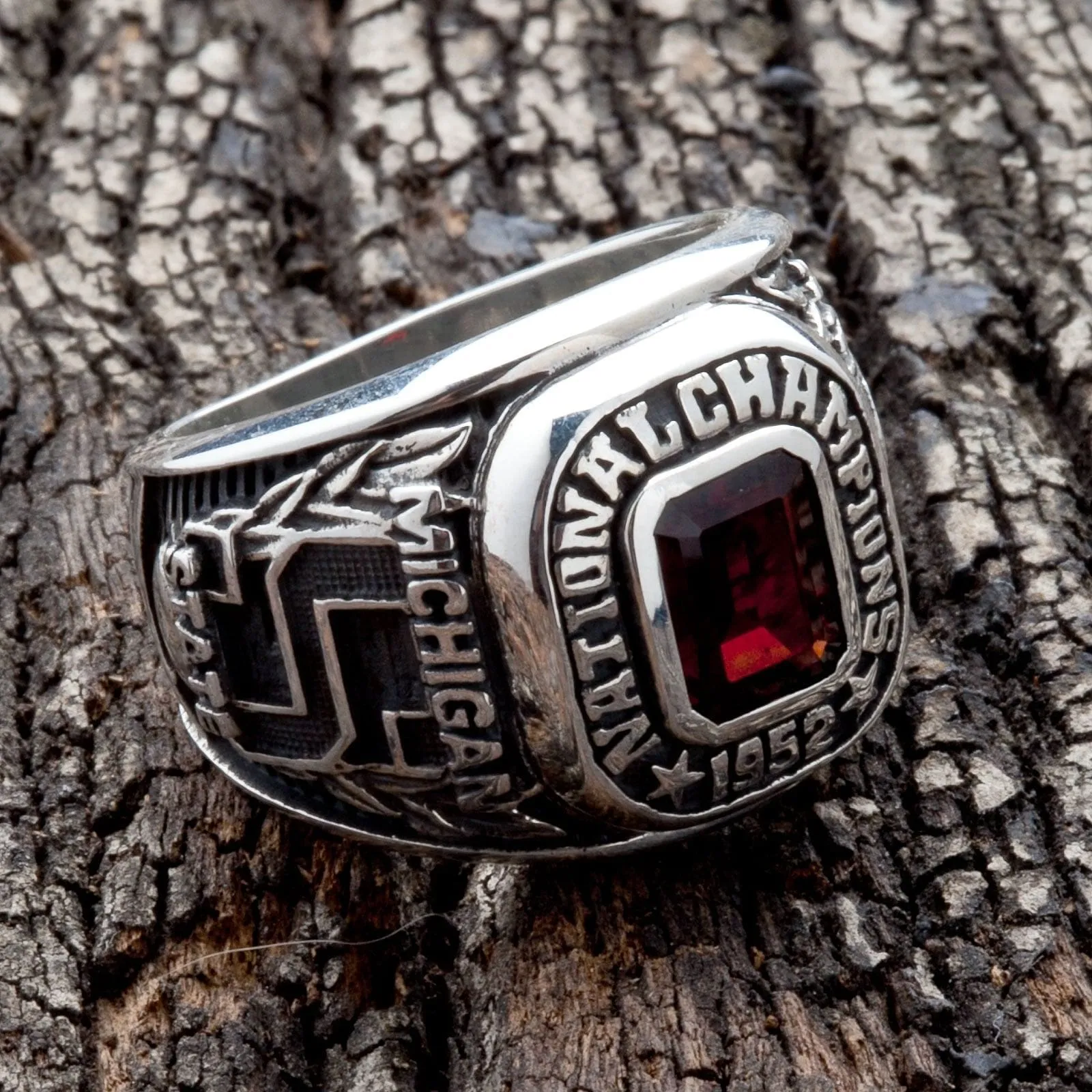 Michigan American Football Club Ring