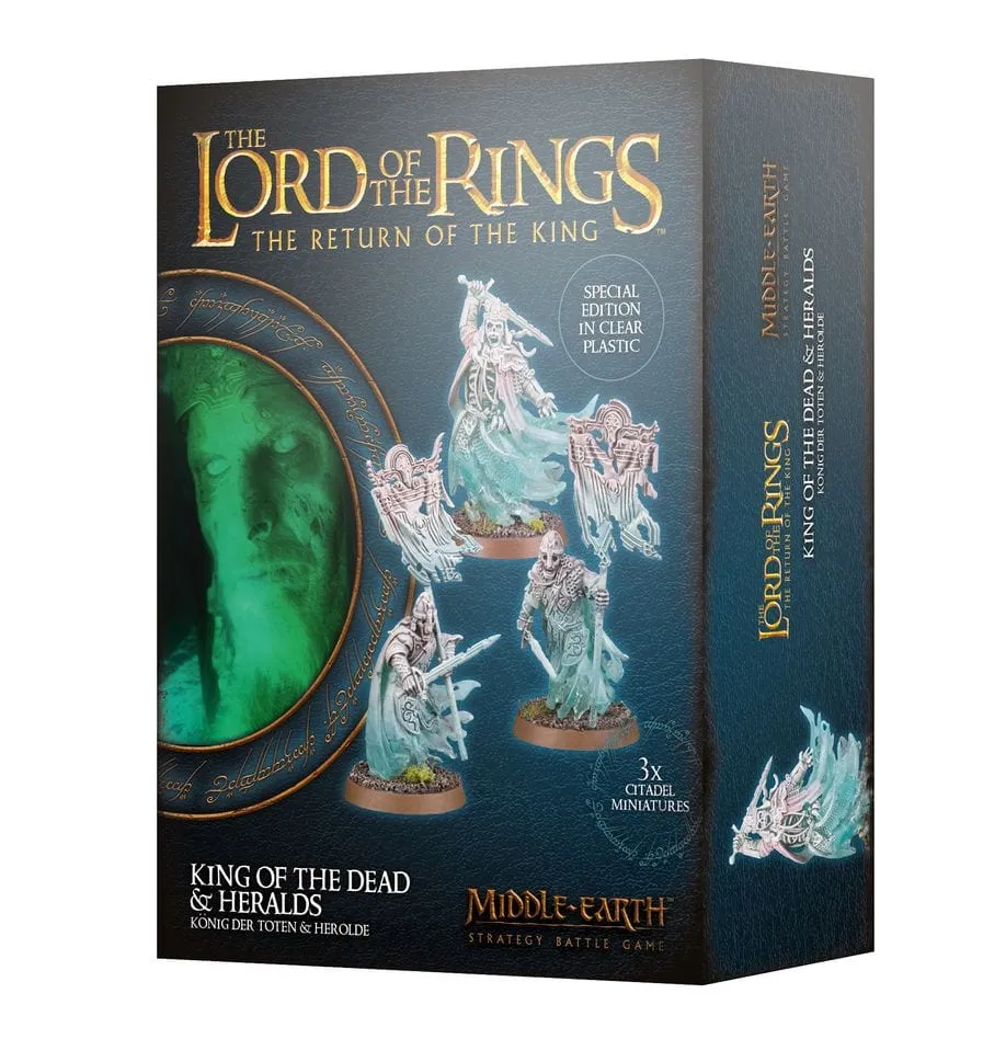 Middle-Earth King of the Dead & Heralds (Special Edition in clear plastic)