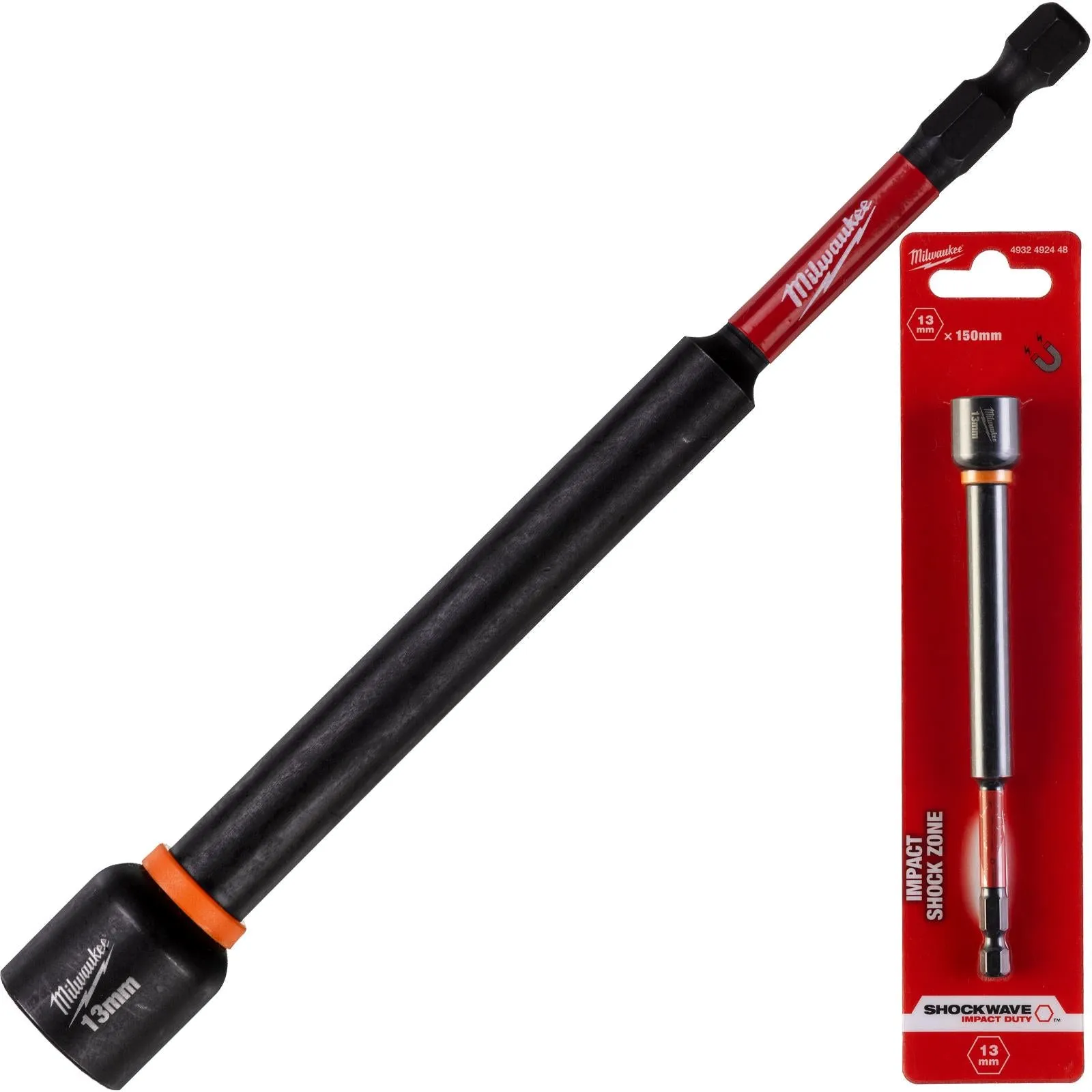 Milwaukee Nut Driver Magnetic Gen II SHOCKWAVE Impact Duty Individual