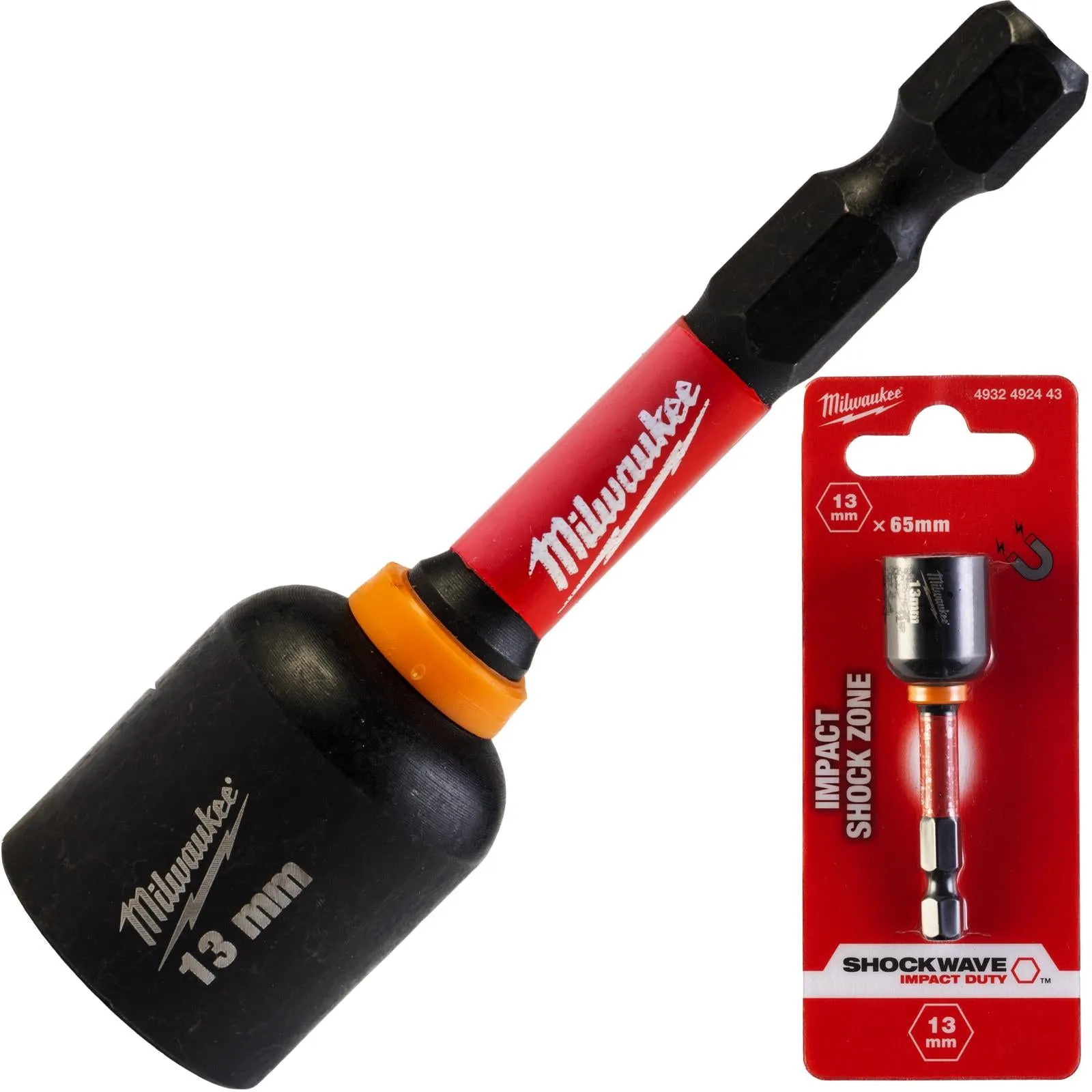 Milwaukee Nut Driver Magnetic Gen II SHOCKWAVE Impact Duty Individual