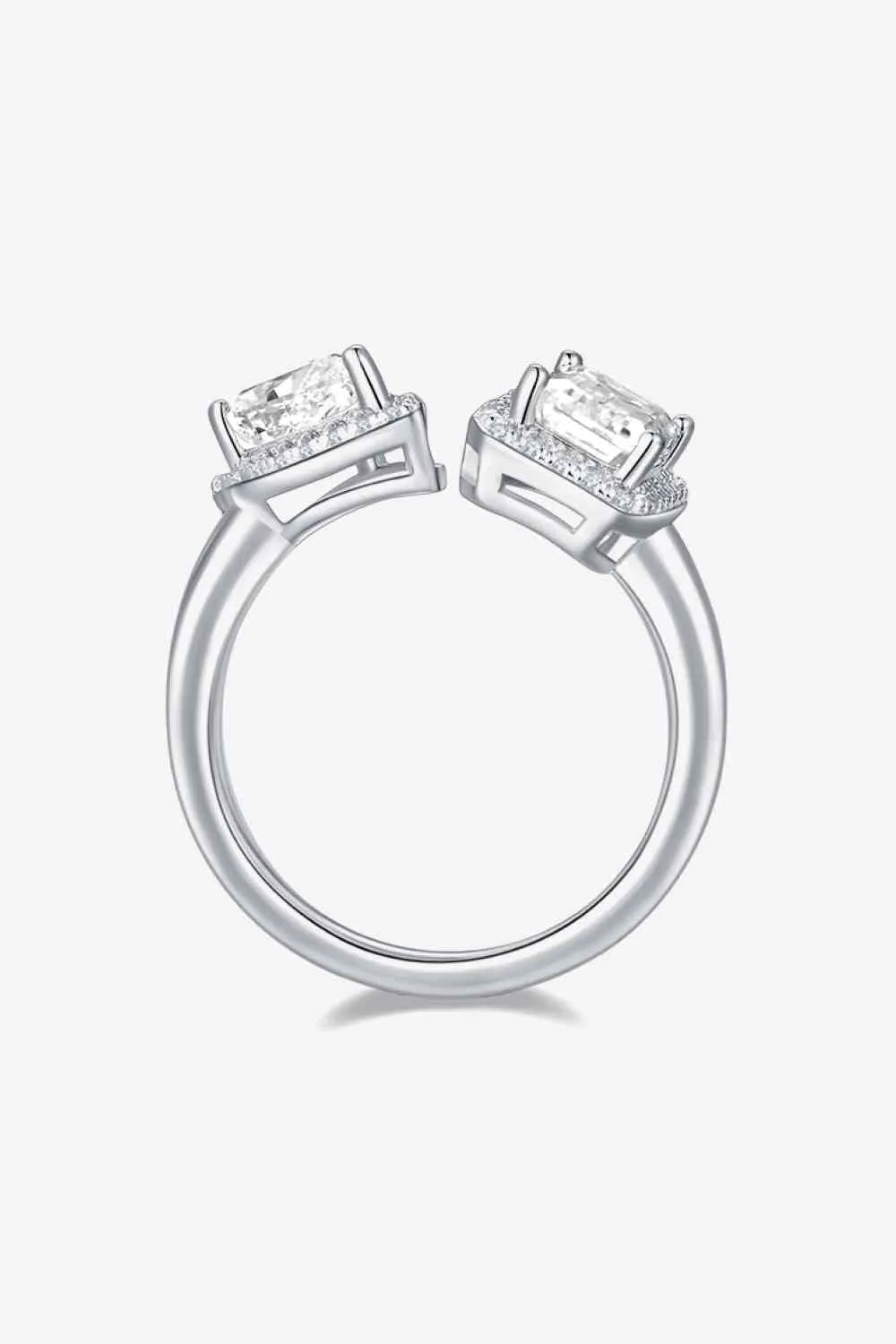 Modern Radiance Open Ring