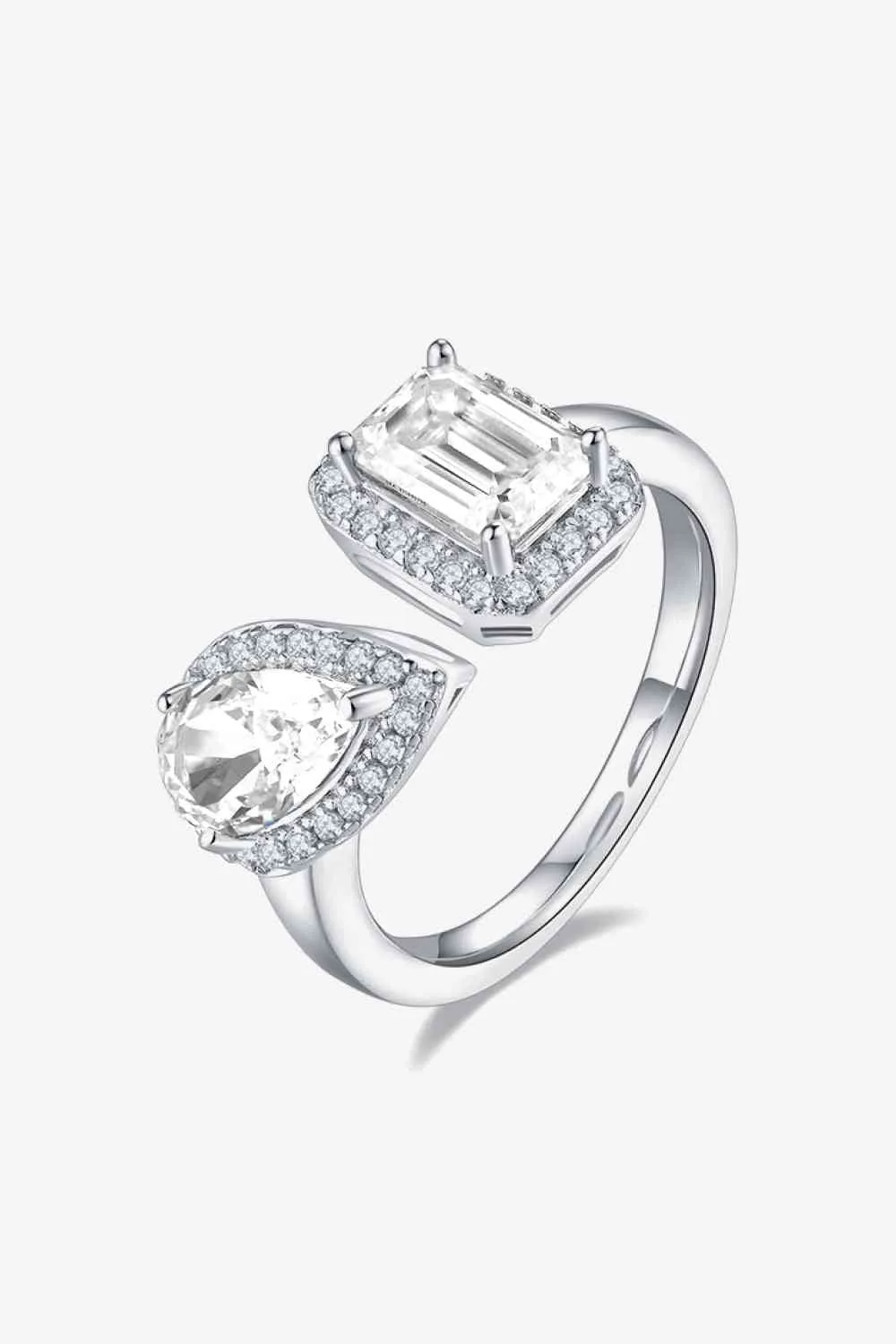 Modern Radiance Open Ring