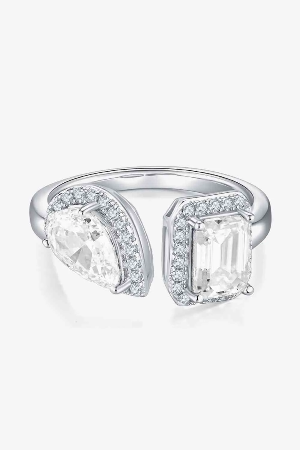 Modern Radiance Open Ring