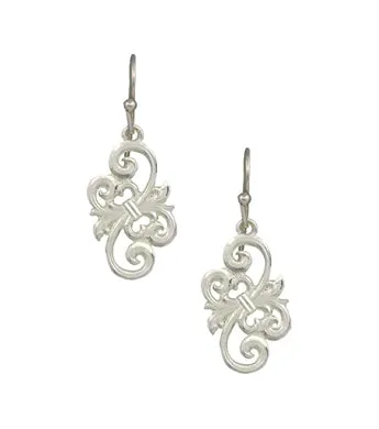 Montana Petite Barbed Wire Bow Ear Rings