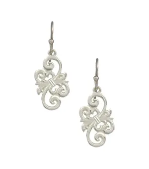 Montana Petite Barbed Wire Bow Ear Rings