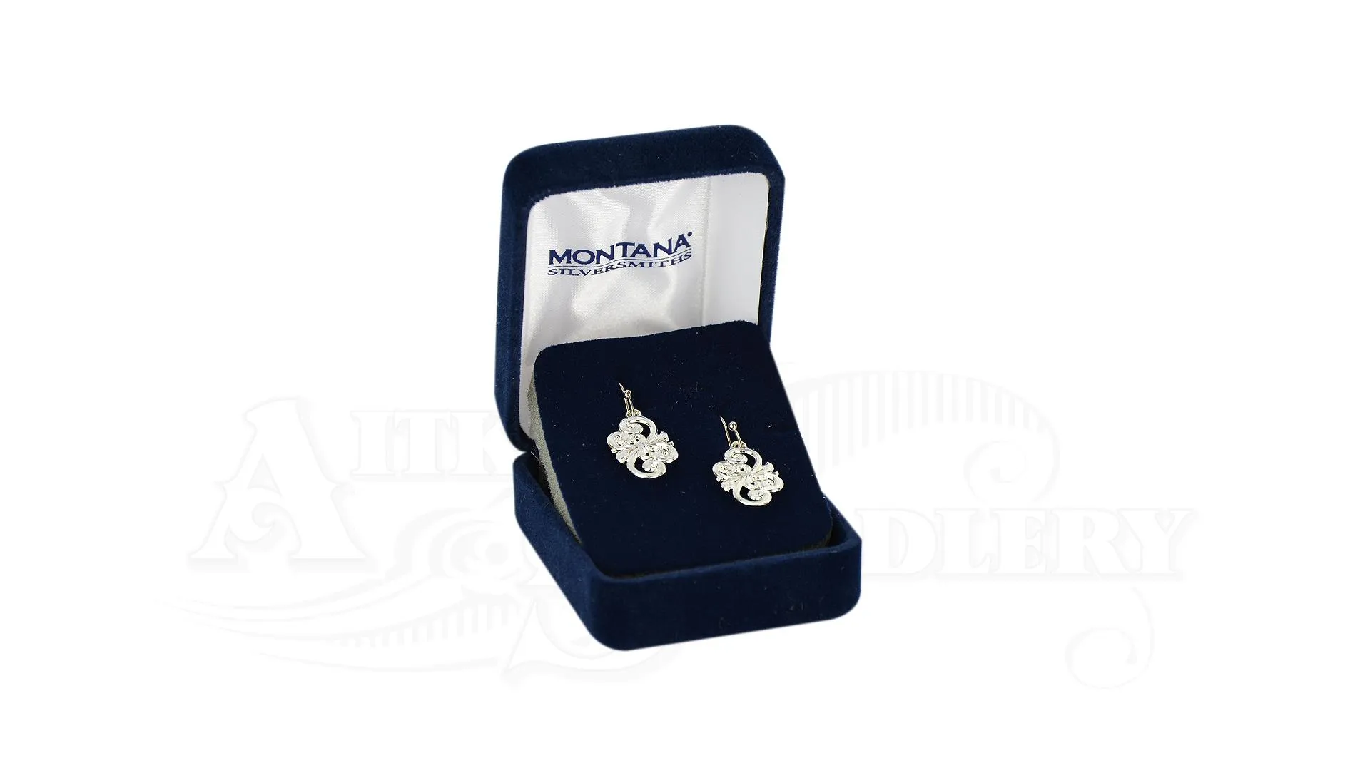 Montana Petite Barbed Wire Bow Ear Rings