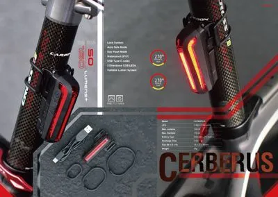Moon Light Cerberus rear VLS 150 Lumen USB
