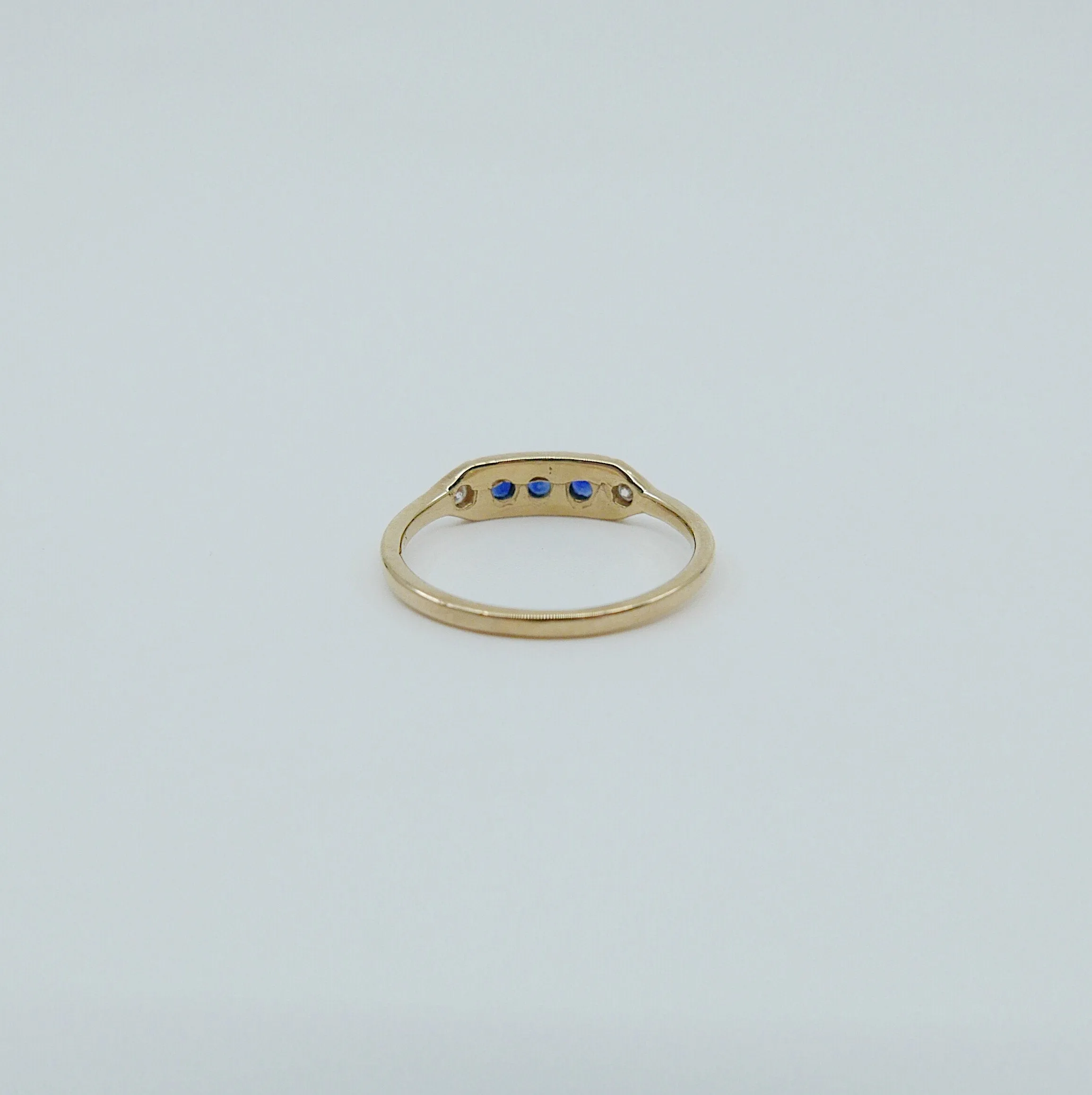 Ms. Goodbar Sapphire Ring