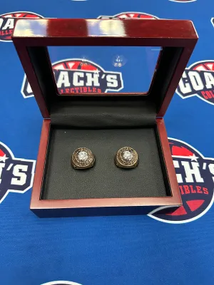 New York Knicks 2pc Replica NBA Championship Ring Set w/ Display Box