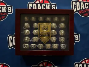 New York Yankees 27pc Replica World Series Championship Ring Set w/ Display Box