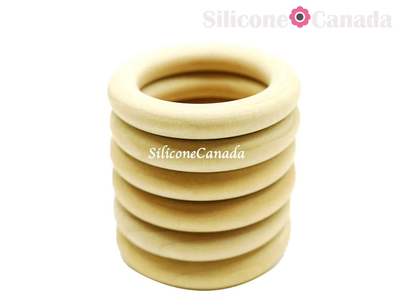*NORTH AMERICAN SOURCED* Natural Wood Rings