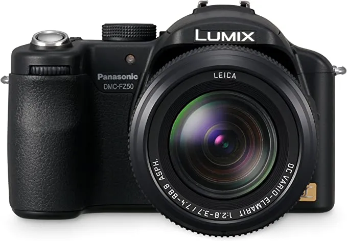 Panasonic DMC-FZ50 Digital Camera - Black