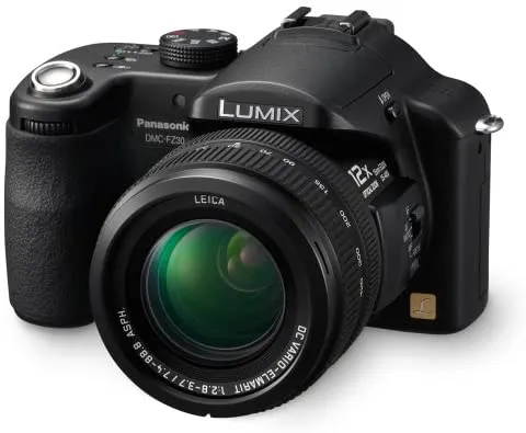 Panasonic Lumix DMC-FZ30 Digital Camera - Black