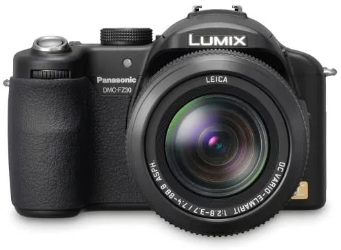 Panasonic Lumix DMC-FZ30 Digital Camera - Black
