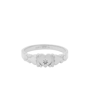 Patricia Heirloom Ring - Sterling Silver