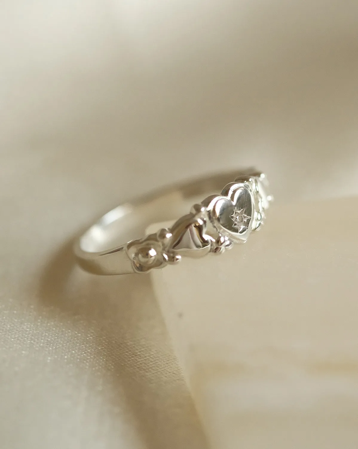 Patricia Heirloom Ring - Sterling Silver
