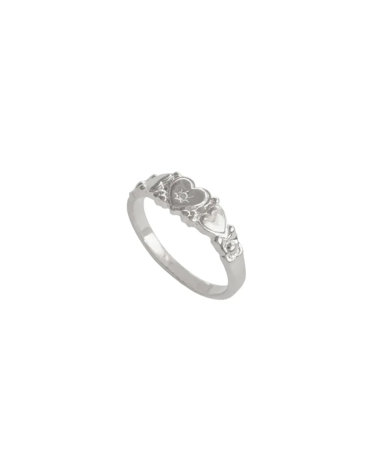 Patricia Heirloom Ring - Sterling Silver