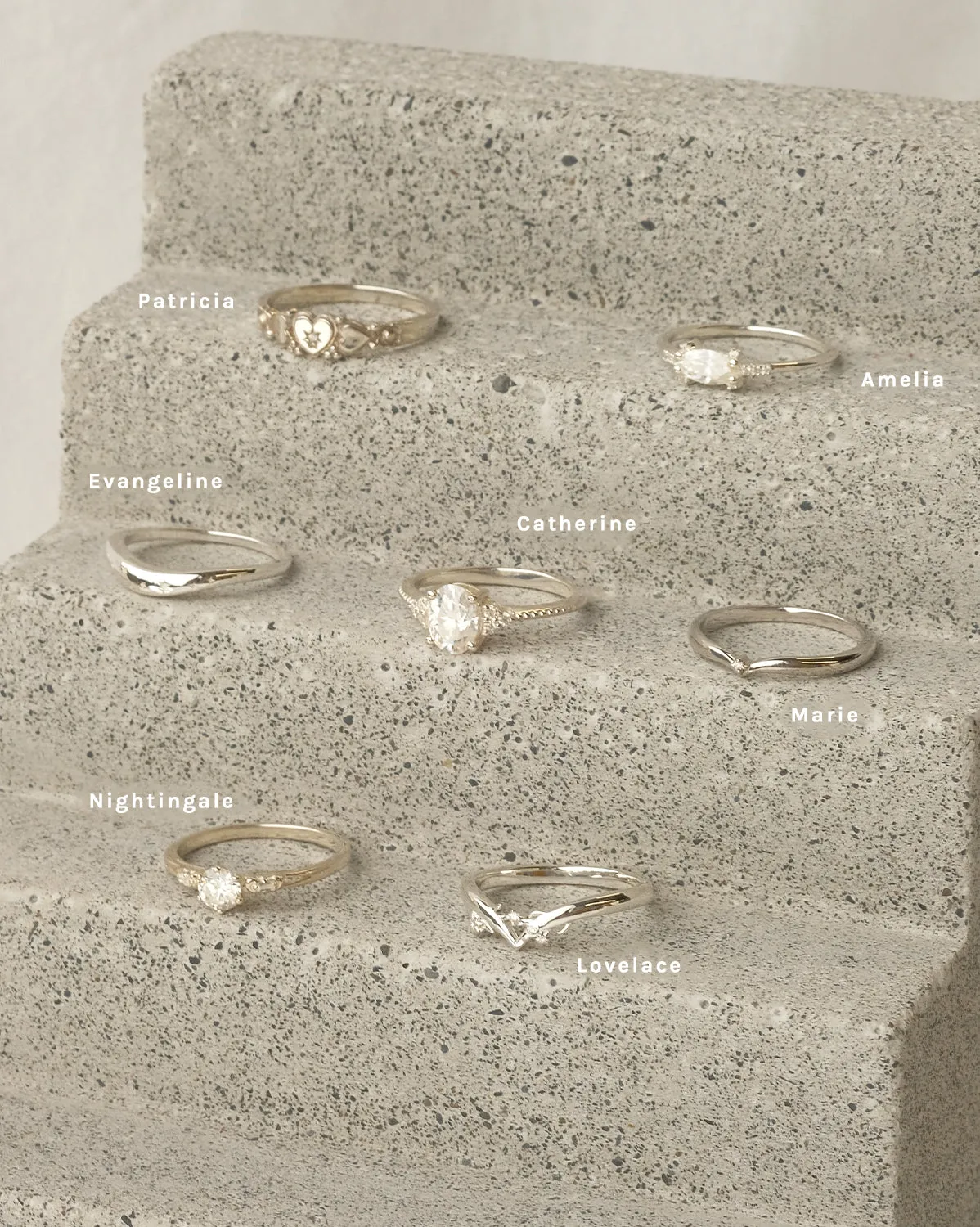 Patricia Heirloom Ring - Sterling Silver