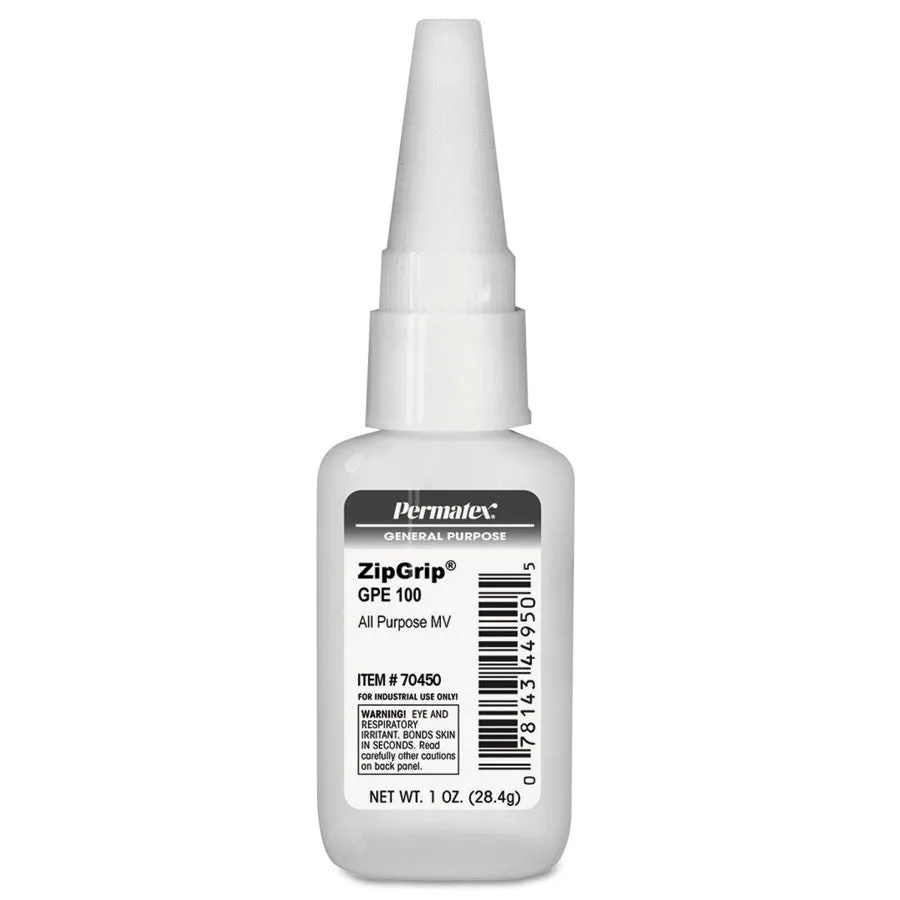 Permatex Zip Grip GPE 100 Cyanoacrylate Adhesive