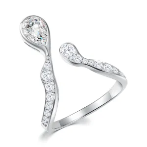 'Persistence of Memory' GIA Diamond Engagement Ring