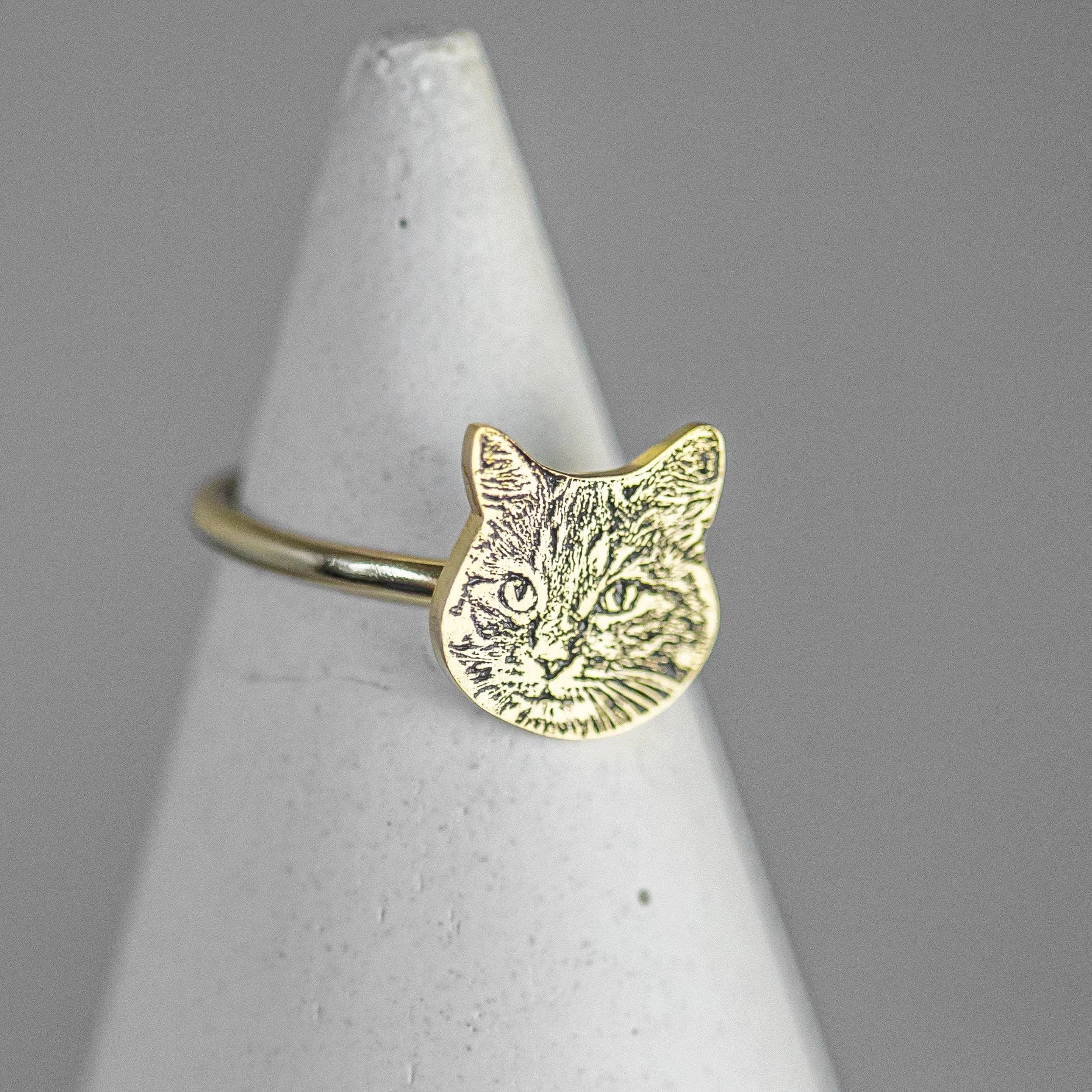 Pet Face Engraving Ring