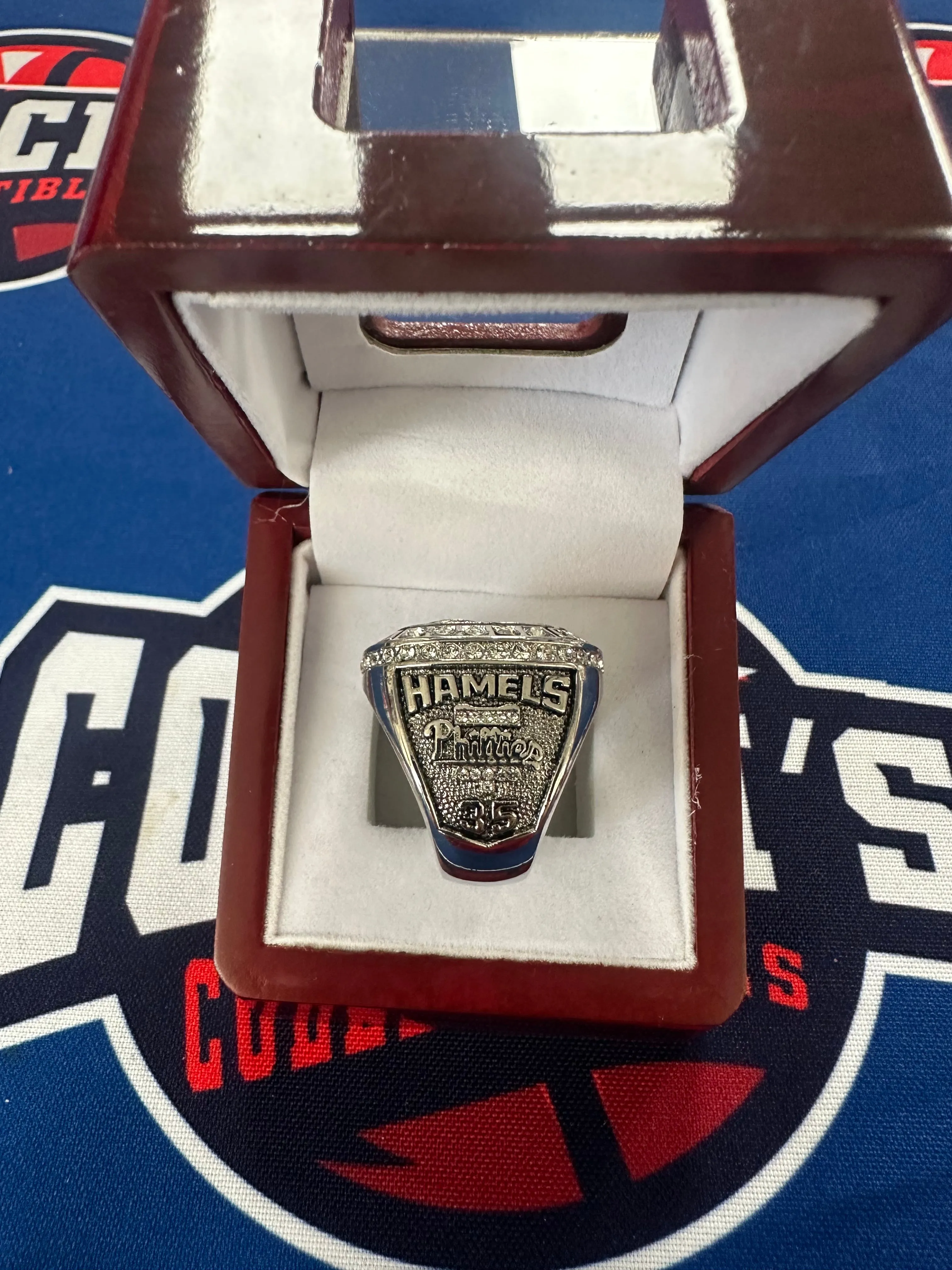 Philadelphia Phillies 2008 World Series Replica Ring with Display Box