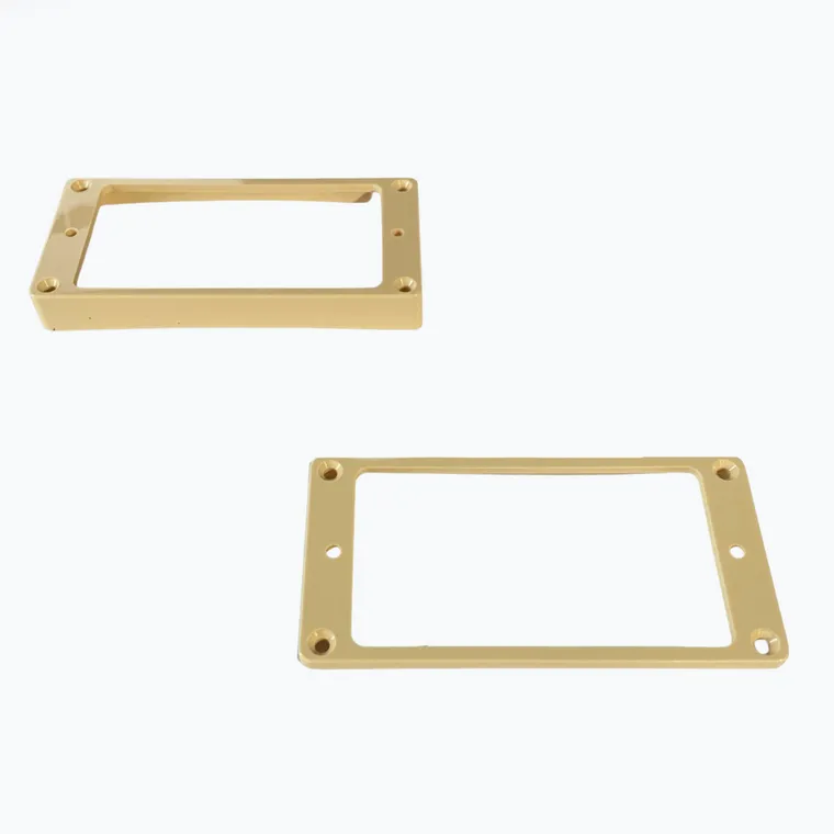 Pickup surrounds for Humbucker with curved bottom (set of 2) plastic
