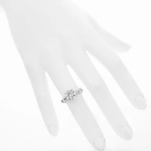 Platinum Diamond Engagement Ring 2.64 Ctw