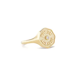 Porte Bonheur Signet Ring