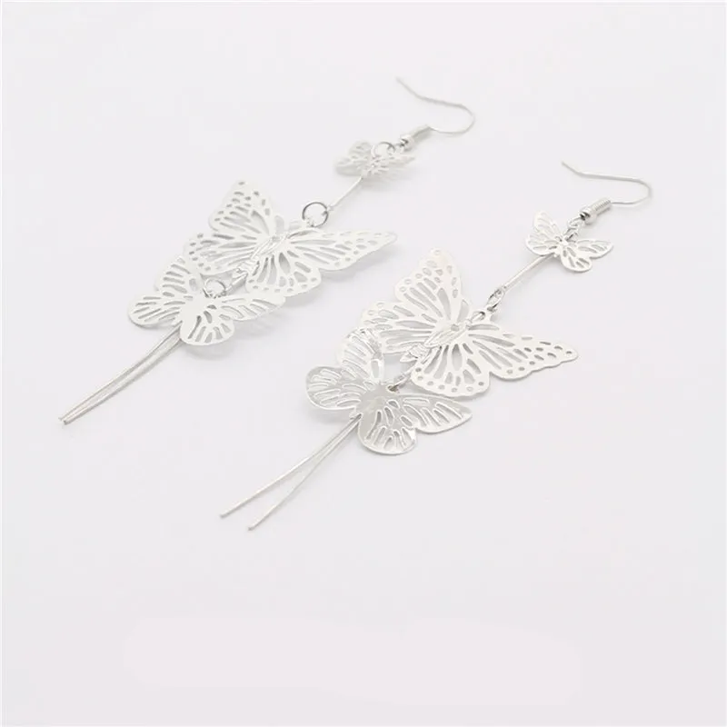 "BUTTERFLY" EARRINGS N081909