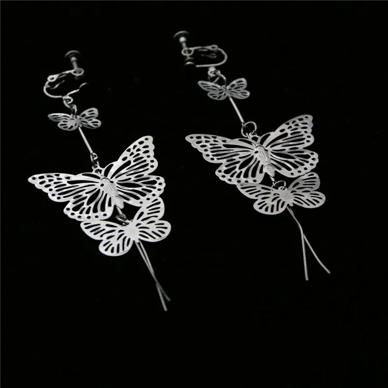 "BUTTERFLY" EARRINGS N081909