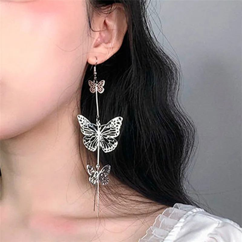 "BUTTERFLY" EARRINGS N081909