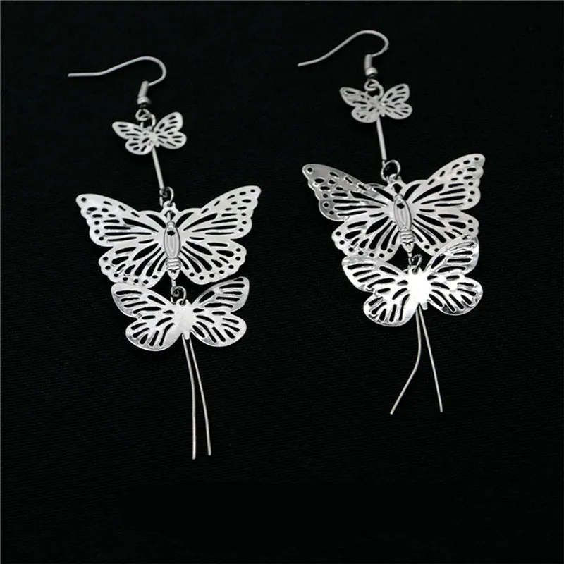 "BUTTERFLY" EARRINGS N081909