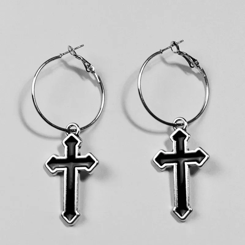 "CROSS" EARRING N090804