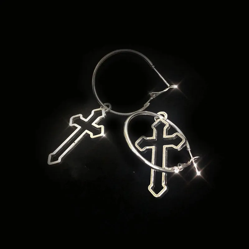 "CROSS" EARRING N090804