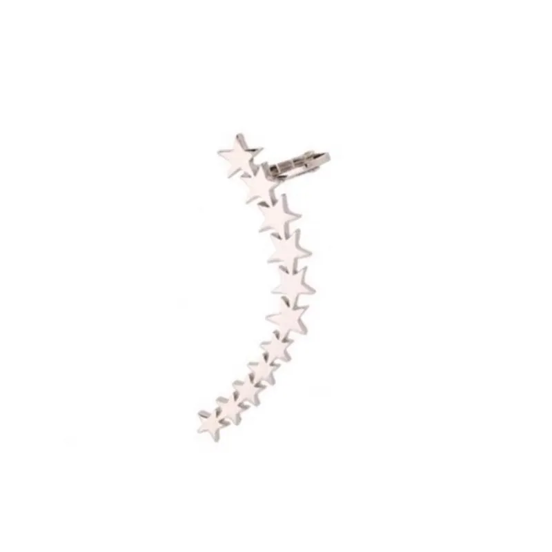 "PENTAGRAM EAR BONE CLIP" EARRINGS D042302