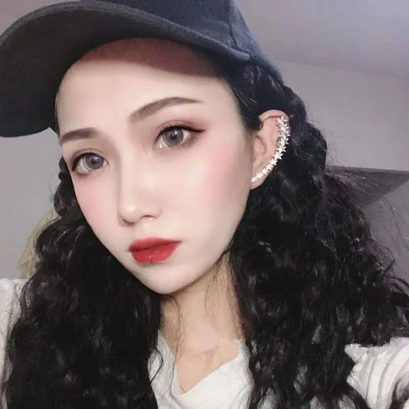 "PENTAGRAM EAR BONE CLIP" EARRINGS D042302