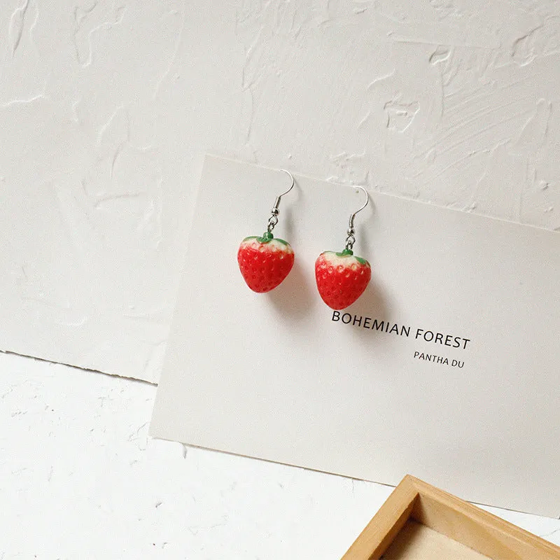 "STRAWBERRY" EARRINGS D042206