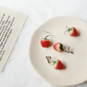 "STRAWBERRY" EARRINGS D042206
