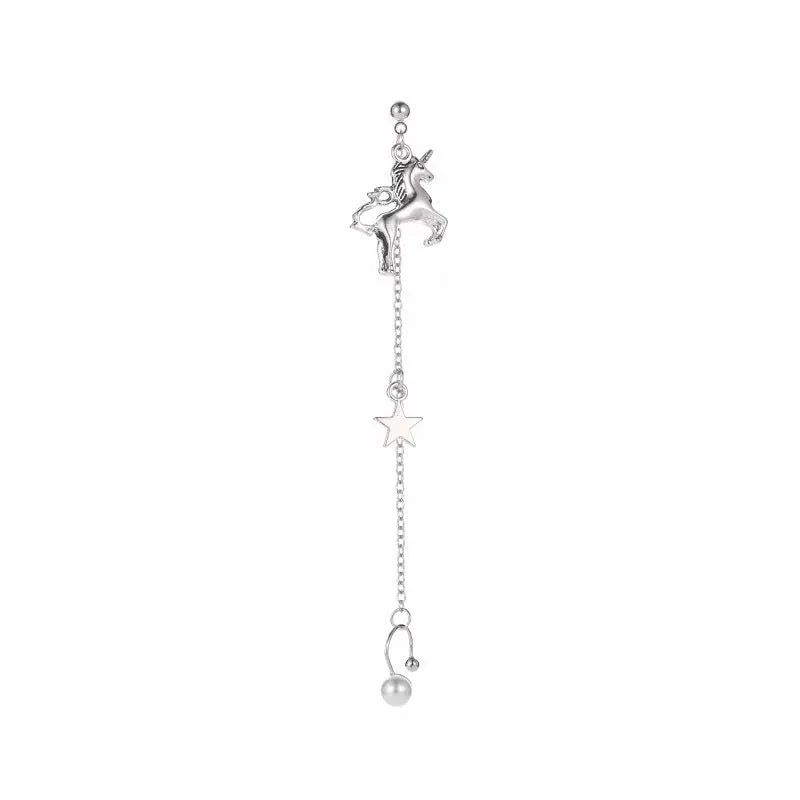 "Unicorn Ear Bone Clip" Earrings D042215