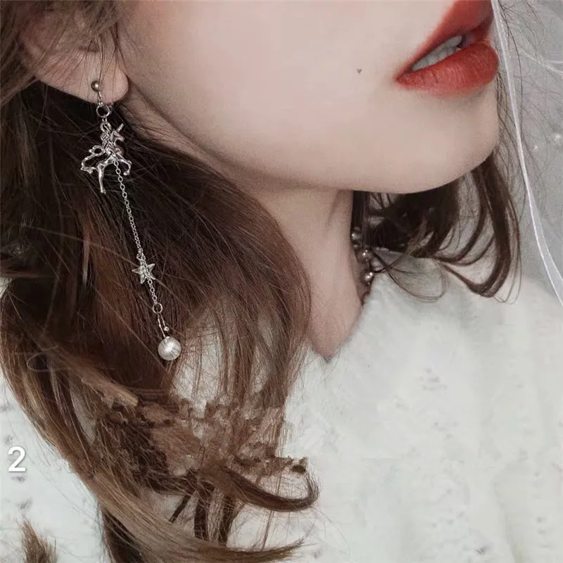 "Unicorn Ear Bone Clip" Earrings D042215