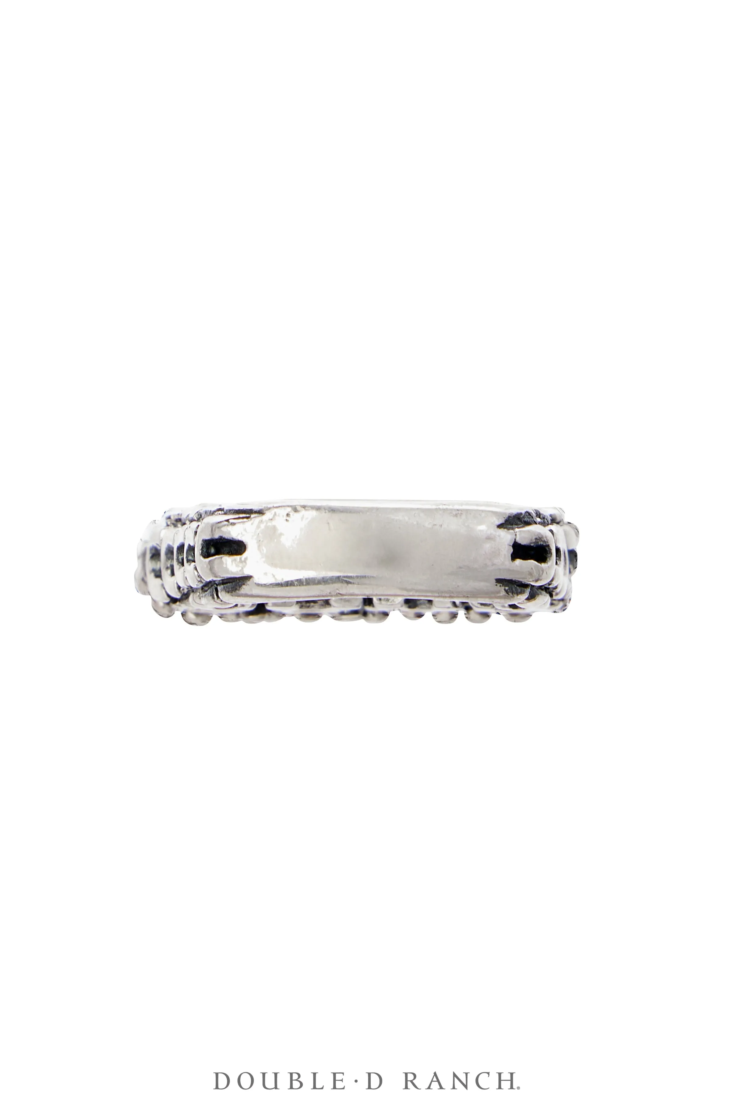 Ring, Dian Malouf, Sterling Silver, Stacker, Hallmark, Contemporary, 1684