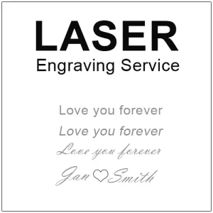 Ring Set Engraving Service
