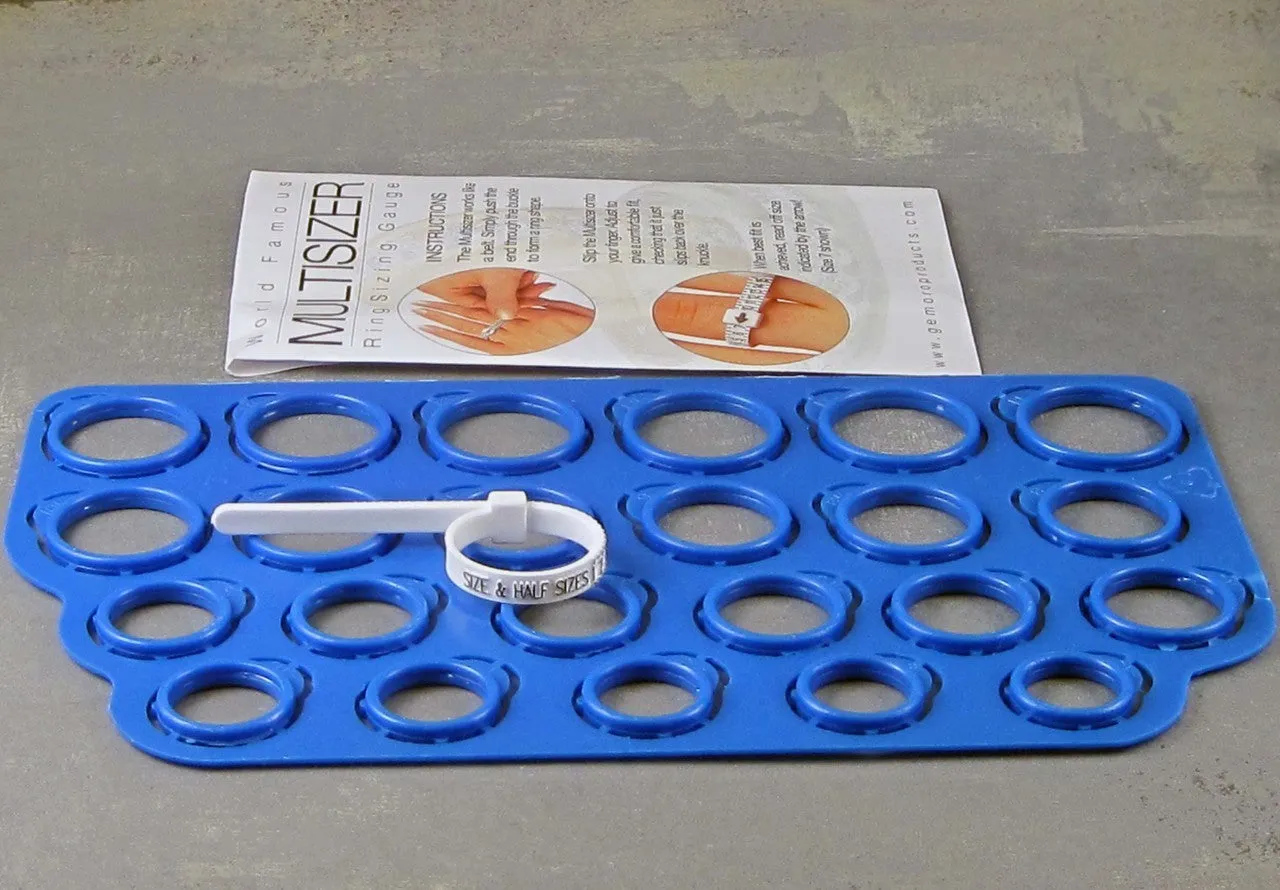 Ring sizer set, finger gauge set