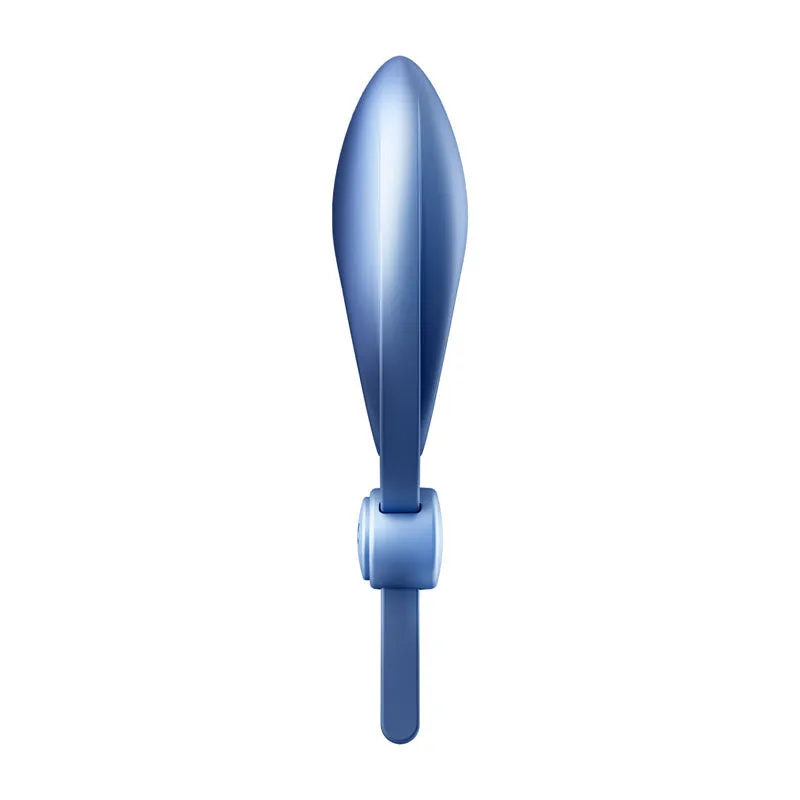 Satisfyer Sniper - Blue - Vibrating Adjustable Lasso Cock Ring
