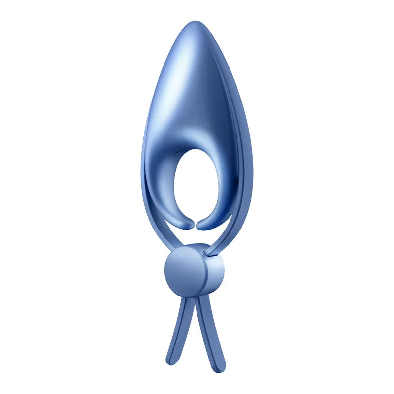 Satisfyer Sniper - Blue - Vibrating Adjustable Lasso Cock Ring