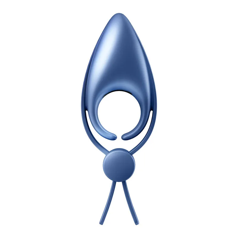 Satisfyer Sniper - Blue - Vibrating Adjustable Lasso Cock Ring
